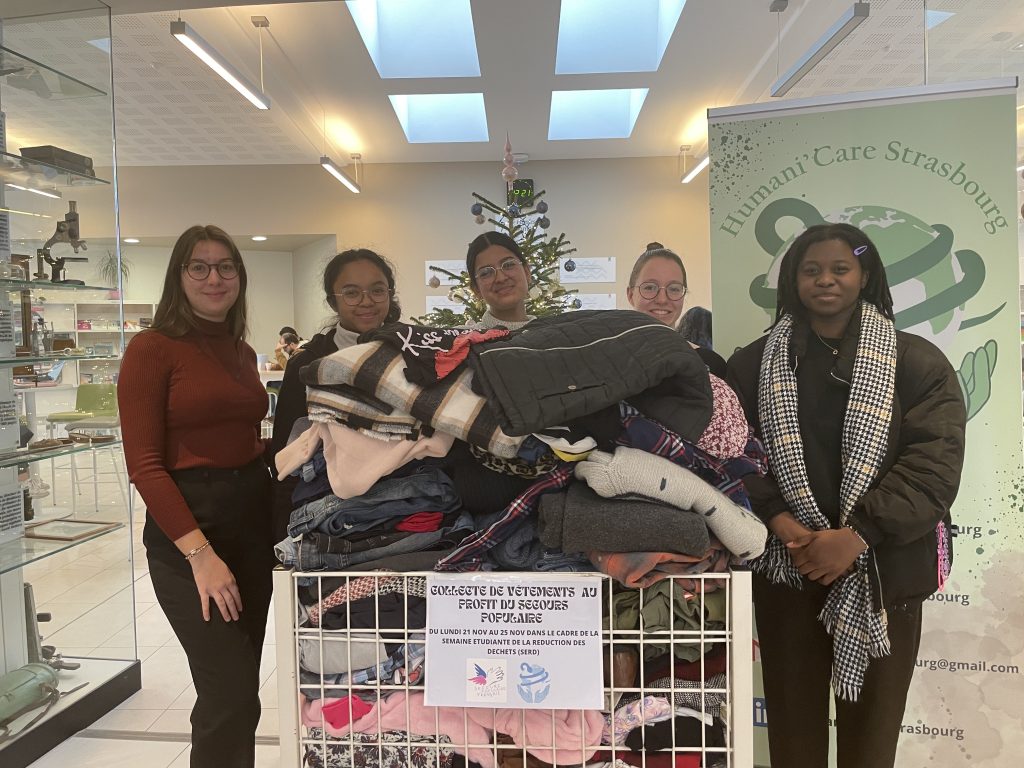 Support Humani'Care Strasbourg: Clothes collection EWWR 2023